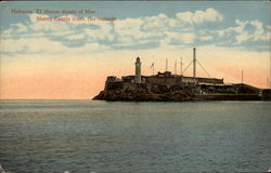 Morro Castle from the outside Postcard