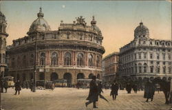 Piazza De-Ferrari Postcard