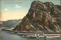 The Lorelei Cliff on the Rhine Postcard