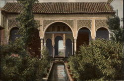 Generalife Palace in Granada Postcard