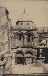 Church of the Sepulchre Jerusalem, Israel Middle East Postcard Postcard