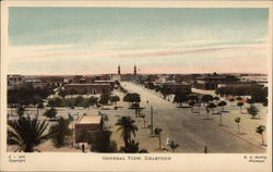 General View of City Khartoum, Sudan Africa Postcard Postcard