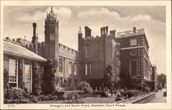 Orangery and South Front, Hampton Court Palace Postcard