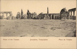 Place of the Temple Postcard