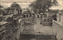 The Well at Sultan Nizamuddeen Postcard