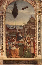 Mural at Siena Postcard