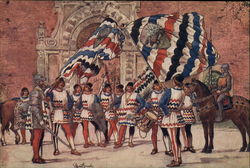 The Historic District of Siena Postcard