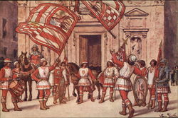 The Historic District of Siena Postcard