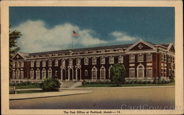 The Post Office Portland Maine