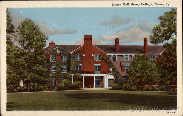 James Hall, Berea College Kentucky