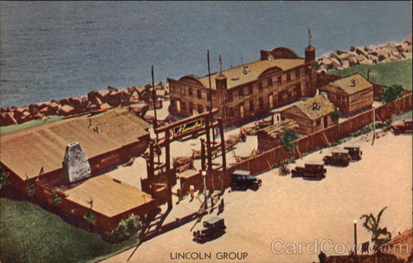 Lincoln Group Chicago Illinois 1933 Chicago World Fair
