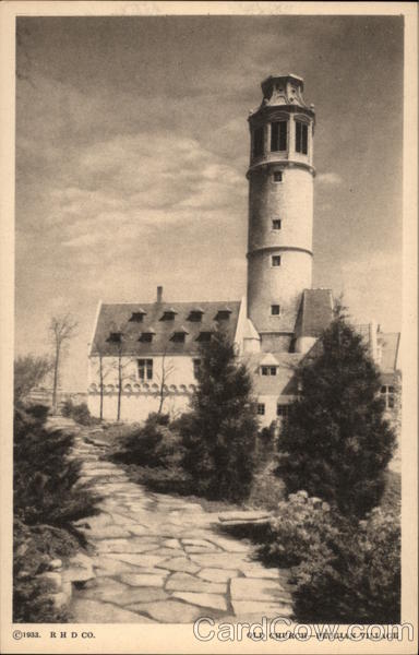 Old Church - Belgian Village 1933 Chicago World Fair