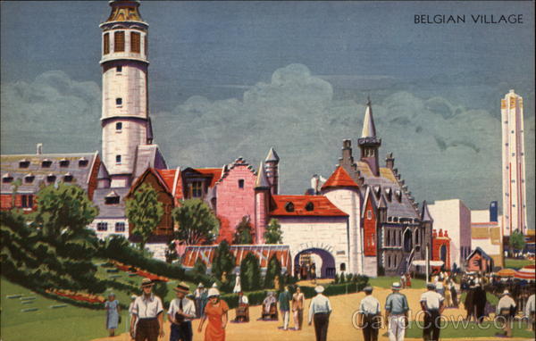 Belgian Village 1933 Chicago World Fair