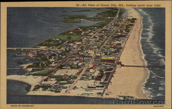 Air View of Ocean City Maryland Hom