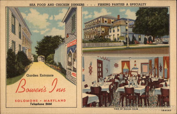 Bowen's Inn Solomons Maryland