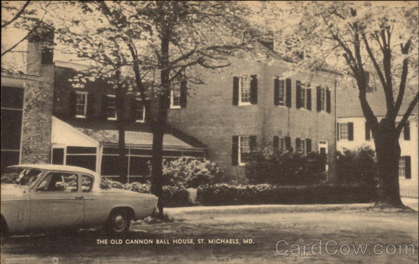 The Old Cannon Ball House St. Michaels Maryland