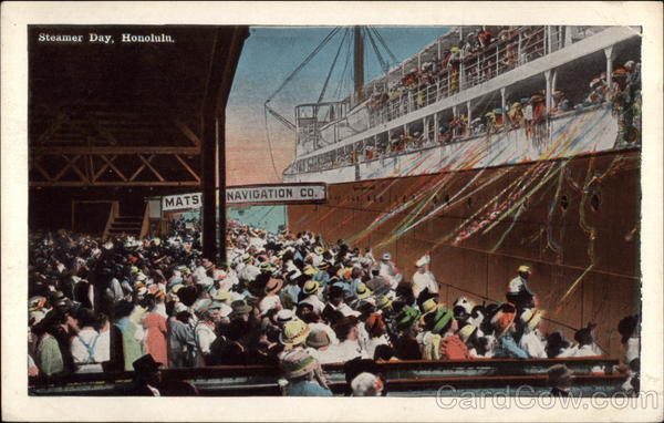 Steamer Day Honolulu Hawaii