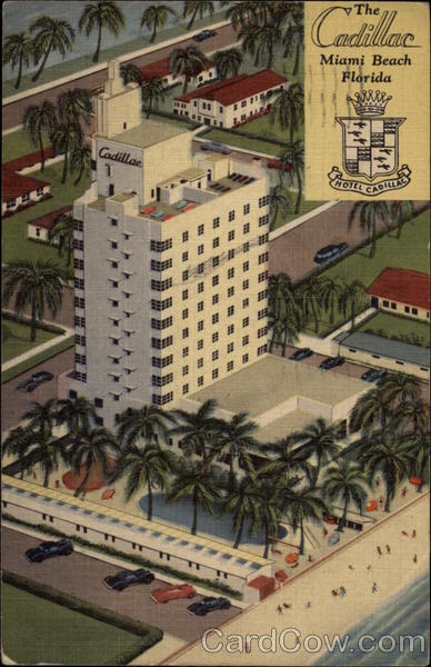 Cadillac Hotel Miami Beach Florida