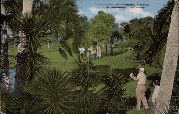 Golf in The Sunshine City St. Petersburg Florida
