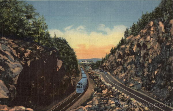 The Gath of the Notch White Mountains New Hampshire
