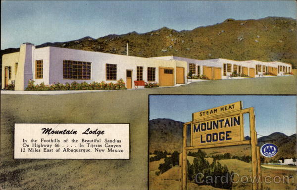 Mountain Lodge Albuquerque New Mexico C. E. Redman
