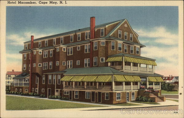 Hotel Macomber Cape May New Jersey