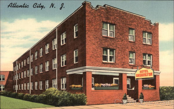 Hotel Washington Atlantic City New Jersey