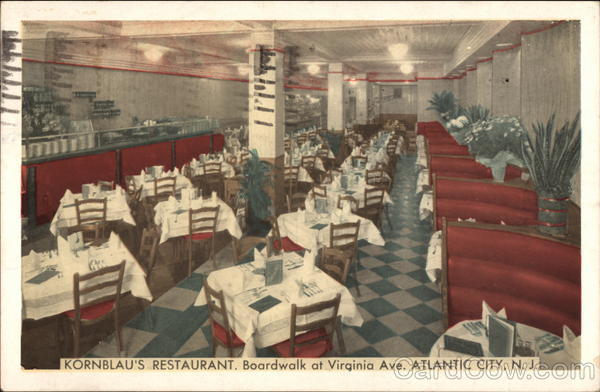 Kornblau's Restaurant Atlantic City New Jersey