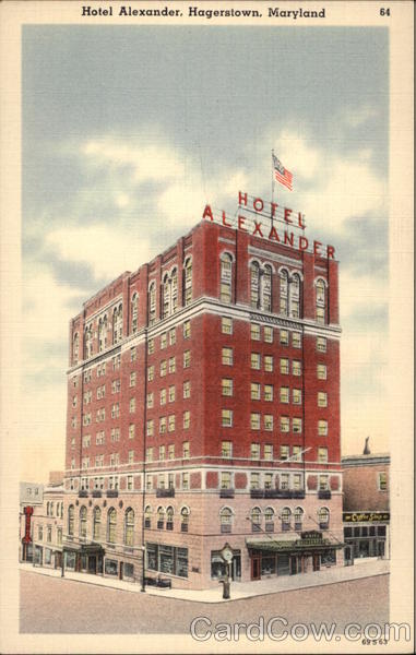 Hotel Alexander Hagerstown Maryland