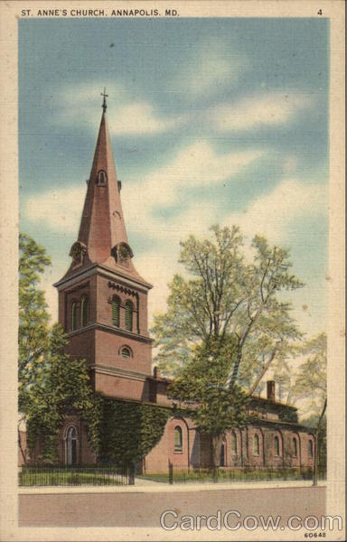 St. Anne's Church Annapolis Maryland
