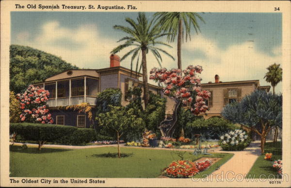 Old Spanish Treasury St. Augustine Florida