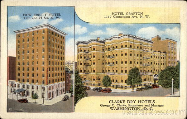 New Ebbitt Hotel & Hotel Granfton Washington District of Columbia