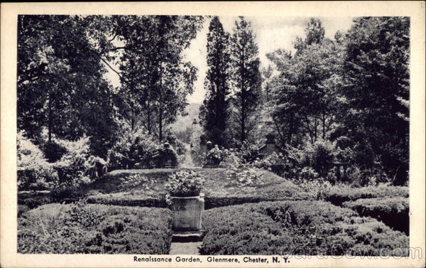 Renaissance Garden, The Glenmere Hotel and Country Club Chester New York