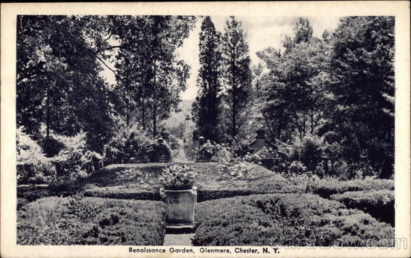 Renaissance Garden at The Glenmere Hotel and Country Club Chester New York