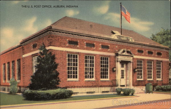 The U.S. Post Office Auburn Indiana