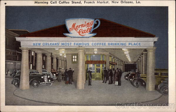 Morning Call Coffee Stand, French Market New Orleans Louisiana