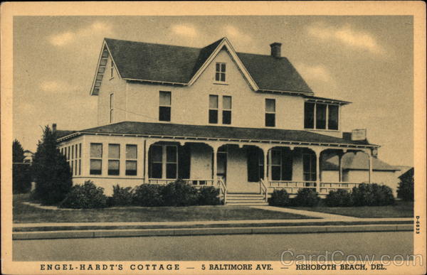 Engel-Hardt's Cottage Rehoboth Beach Delaware