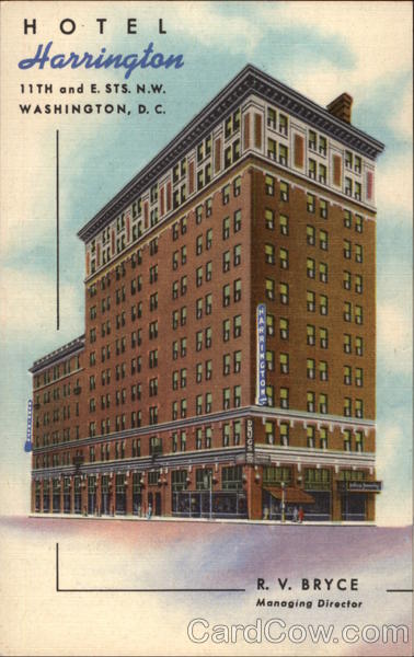 Hotel Harrington Washington District of Columbia Washington DC