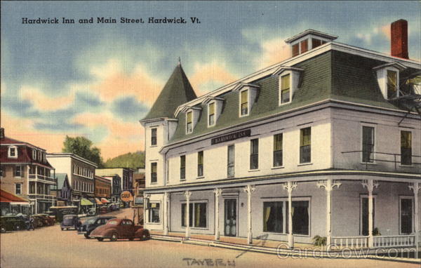 Hardwick Inn and Main Street Vermont