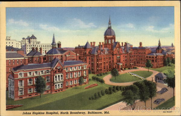 Johns Hopkins Hospital, North Broadway Baltimore Maryland