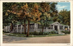 Epworth League Lodge Postcard