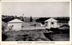 Harbor View Motel Southwest Harbor, ME Postcard Postcard