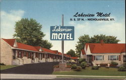 Lakeview Motel Postcard