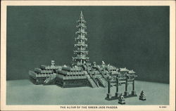 The Altar of the Green Jade Pagoda Postcard