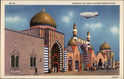 Oriental Village at the Chicago World's Fair Postcard