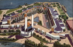 U.S. Government and States Group Postcard