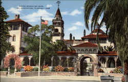 Hotel Ponce de Leon St. Augustine, FL Postcard Postcard