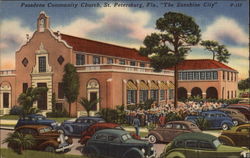 Pasadena Community Church Postcard