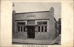 U.S. Post Office Avon Park, FL Postcard Postcard