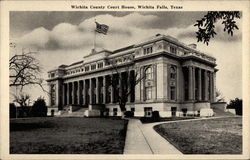 Wichita County Court House Postcard